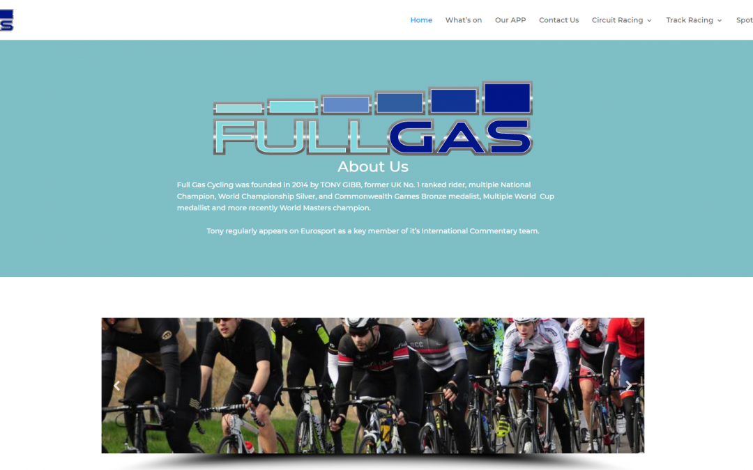 Full Gas Cycling Website